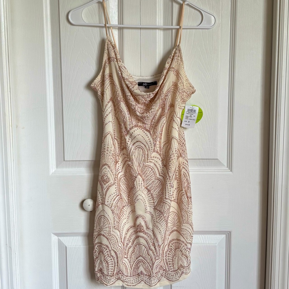 New sparkly bodycon cocktail dress